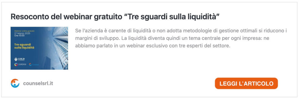 cover articolo tre sguardi sulla liquidità